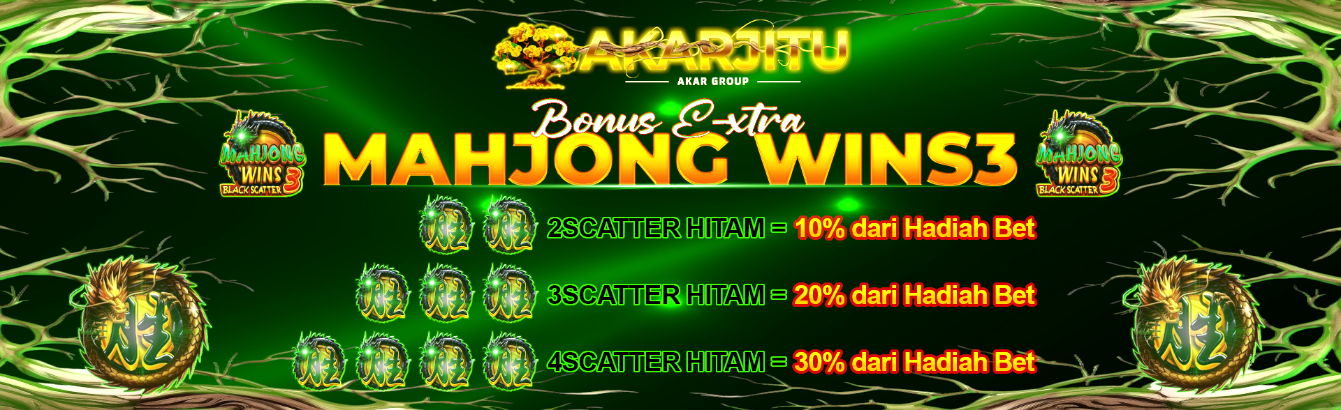 MAHJONG WINS3 BLACK SCATTER