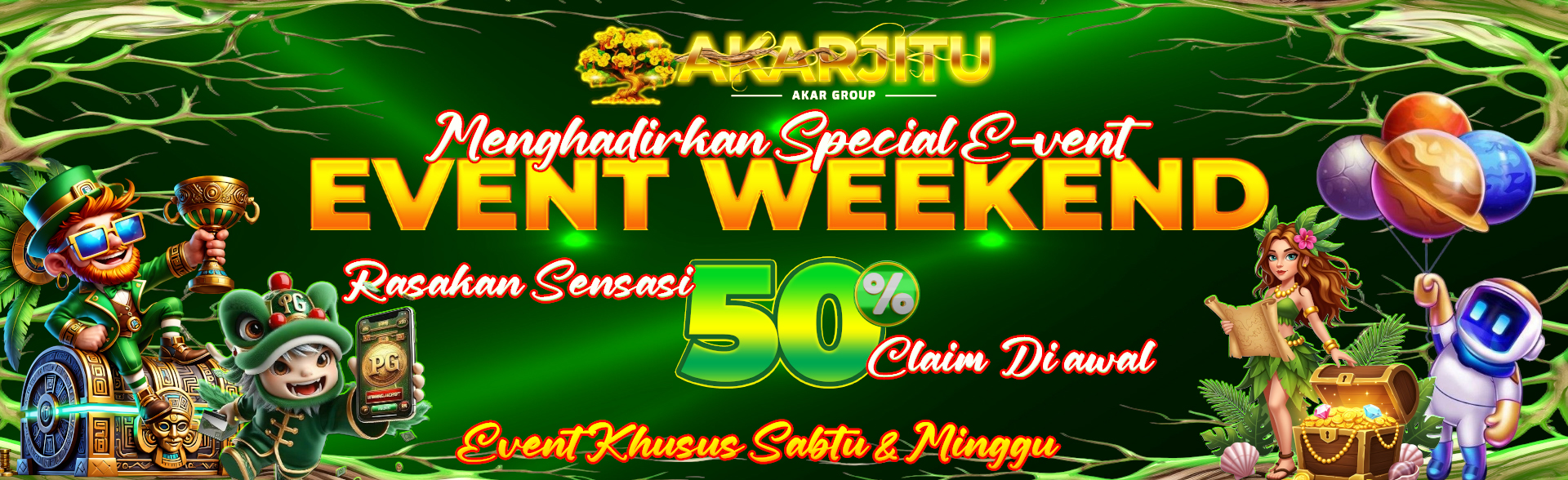 SPECIAL WEEKEND 50%