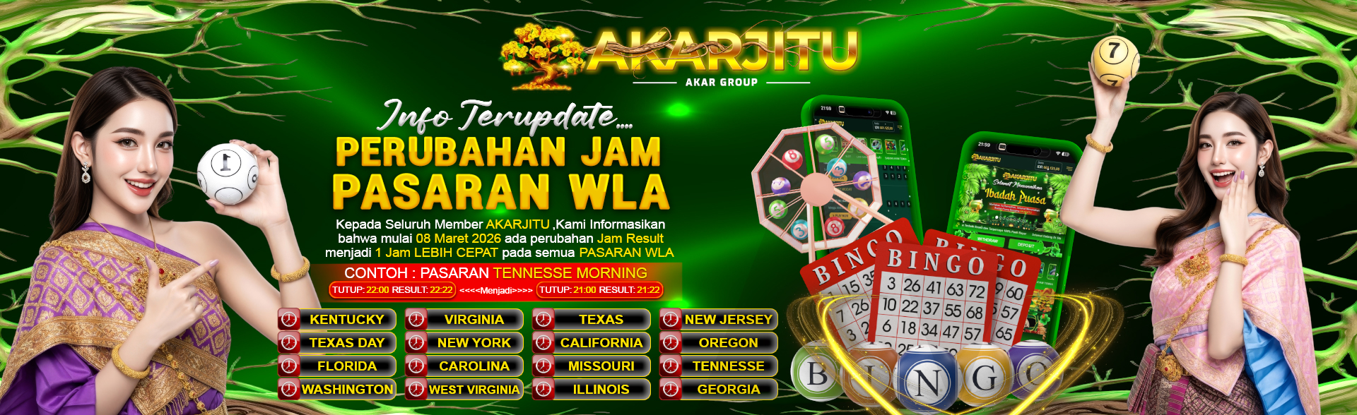 PERUBAHAN JAM RESULT WLA